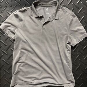 H&M Cooling Gray Polo Shirt